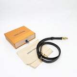 LOUIS VUITTON BRN EBENE LEA ADJUSTABLE STRAP 16mm - BLuxe Boutique