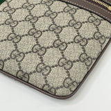 GUCCI OPHODIA GG SUPREME ZIP POUCH/ CLUTCH