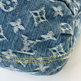 LOUIS VUITTON MONOGRAM DENIM MINI PLEATY BAG