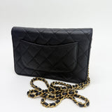 LIMITED EDITION CHANEL CASINO  CLASSIC WOC IN BLK CAVIAR LEA & GHW