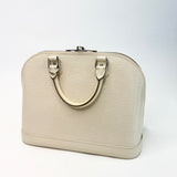 LOUIS VUITTON ALMA PM IN CREAM EPI LEATHER & SHW W STRAP - BLuxe Boutique