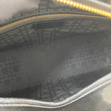 CHRISTIAN DIOR LADY DIOR LARGE TOTE IN BLK PATENT LEA & GHW