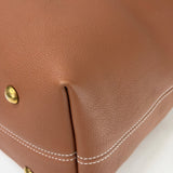 LOUIS VUITTON LOW KEY HOBO MM IN COGNAC LEA + ZIP POUCH