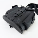 LOUIS VUITTON CHRISTOPHER XS CROSSBODY IN BLK TAURILLON LEA - BLuxe Boutique