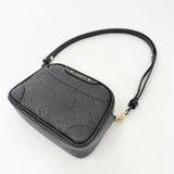 LOUIS VUITTON TINY CAMERA CROSSBODY IN BLK EMPREINTE LEA & LIGHT GHW - BLuxe Boutique