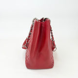 CHANEL GST IN RED CAVIAR LEA & SHW - BLuxe Boutique