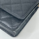 CHANEL CLASSIC WOC IN BLK CAVIAR LEA & GHW