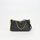 LOUIS VUITTON EASY POUCH ON STRAP CROSSBODY IN BLK EMPREINTE LEA & GHW - BLuxe Boutique