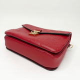 LOUIS VUITTON POCHETTE METIS IN RED EMPREINTE LEA & GHW - BLuxe Boutique