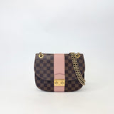 LOUIS VUITTON WIGHT IN DE CANVAS & PINK TAURILLON LEA & GHW - BLuxe Boutique