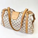 LOUIS VUITTON STRESA GM IN DAMIER AZUR & GHW SHOULDER BAG