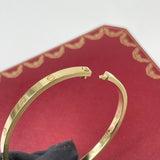 CARTIER L0VE BRACELET IN 18K YELLOW GOLD sz 16