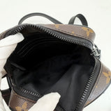 LOUIS VUITTON CHRISTOPHER WEARABLE WALLET IN MACASSAR MONO & MATTE BHW