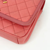 CHANEL FILIGREE IN PINK/ SALMON CAVIAR LEA & GHW - BLuxe Boutique