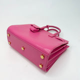 SAINT LAURENT SAC DE JOUR NANO IN HOT PINK SMOOTH LEA & GHW - BLuxe Boutique