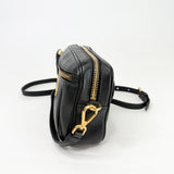PRADA MINI DAINO BLK LEA CROSSBODY + BELTBAG - BLuxe Boutique