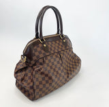 LOUIS VUITTON TREVI PM DAMIER EBENE TWO WAY BAG