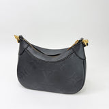LOUIS VUITTON BAGATELLE MN IN BLK GIANT MONO EMPREINTE LEA