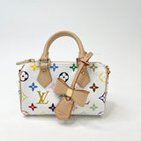 LOUIS VUITTON x TAKASHI MURAKAMI NANO SPEEDY WHT MULTICOL