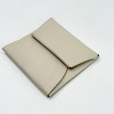 HERMES BASTIA COIN POUCH IN NATA ( CREAM ) MYSORE GOATSKN