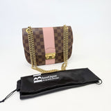 LOUIS VUITTON WIGHT IN DE CANVAS & PINK TAURILLON LEA & GHW - BLuxe Boutique