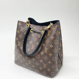 LOUIS VUITTON NEONOE MM IN MONOGRAM W BLK TRIM