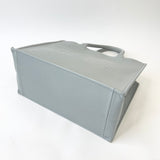 CHRISTIAN DIOR GRAY LEA BOOK TOTE