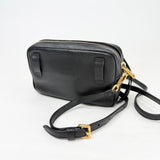 PRADA MINI DAINO BLK LEA CROSSBODY + BELTBAG - BLuxe Boutique