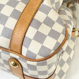 LOUIS VUITTON STRESA GM IN DAMIER AZUR & GHW SHOULDER BAG