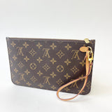 LOUIS VUITTON MONOGRAM ZIP POCHETTE/WRISTLET
