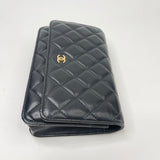 CHANEL CLASSIC WOC IN BLK LMBSKIN & GHW