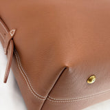 LOUIS VUITTON LOW KEY HOBO MM IN COGNAC LEA + ZIP POUCH