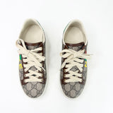 GUCCI ACE “ NOT FAKE “ SUPREME SNEAKERS sz 34 