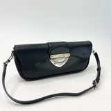 LOUIS VUITTON MONTAIGNE BLK EPI CLUTCH/ SHOULDER BAG