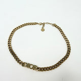 CHRISTIAN DIOR REVOLUTION LT GOLD CHAIN CHOKER NECKLACE   