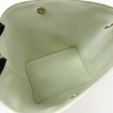 LOUIS VUITTON ALL IN BB IN MILKY WHT & GREEN EMPREINTE LEA