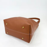 LOUIS VUITTON LOW KEY HOBO MM IN COGNAC LEA + ZIP POUCH
