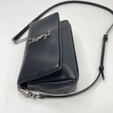 SAINT LAURENT WEST HOLLYWOOD TOY BLK GRAINED LEATHER CROSSBODY