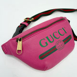 GUCCI HOT PINK LEA MINI BUMBAG - BLuxe Boutique
