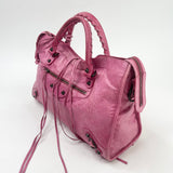 BALENCIAGA CLASSIC CITY GIANT 12 IN SORBET ( PINK ) AGNEAU LEA