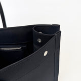 SAINT LAURENT RIVE GAUCHE BLK CANVAS TOTE - BLuxe Boutique