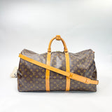 LOUIS VUITTON MONOGRAM KEEPALL 55 BANDOULIERE