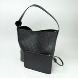 LOUIS VUITTON ALL IN GM IN BLK MONO EMPRIENTE LEA + POUCH - BLuxe Boutique