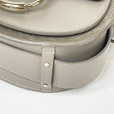 CHLOE TESS MOTT GREY LEA & GHW SHOULDER BAG