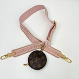 LOUIS VUITTON MULTI POCHETTE ACCESSORIES PINK STRAP