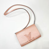 LOUIS VUITTON LOUISE PM PEARL PINK EPI CLUTCH/CROSSBODY