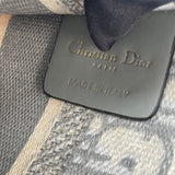 CHRISTIAN DIOR GRAY OBLIQUE MINI BOOK TOTE