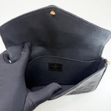 LOUIS VUITTON FELICIE POCHETTE CROSSBODY IN BLK EMPREINTE LEA