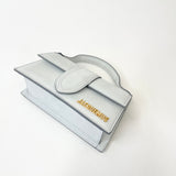 JACQUEMUS THE BAMBINO LT GRY LEA MINI CROSSBODY
