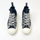 DIOR WALK’IN DIOR  BLK LACE HIGHTOPS sz 37.5